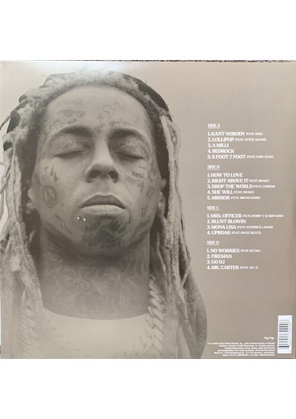 Lil Wayne / I Am Music (2lp) (Plak) fiyatları