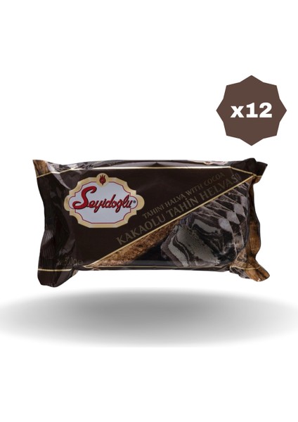 Seyıdoglu Kakaolu Tahın Helva 500 Gr: - (12 Adet)