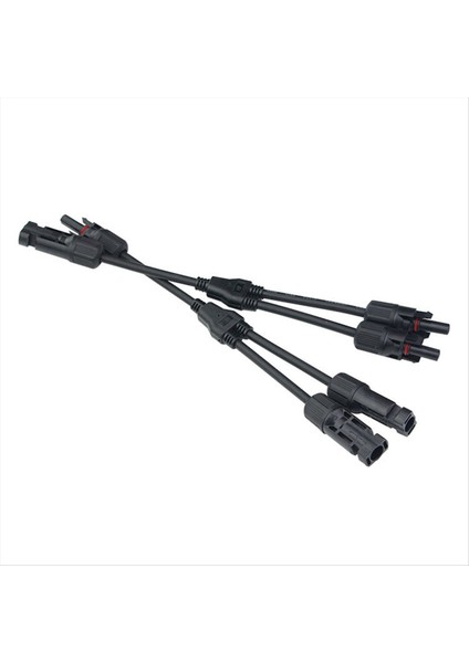 Güneş Paneli Konnektörü Için Y-Tipi 3 Yollu Konektör Güneş Paneli Paralel Bağlantı Su Geçirmez Konektör 2 Ila 1 Konektör (Yurt Dışından)