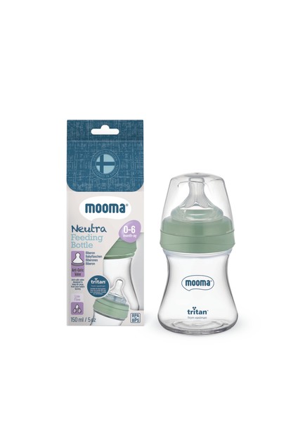 Neutra Tritan Biberon 150 ml 0-6 Ay (Yavaş Akış) -Çağla Yeşili modelleri