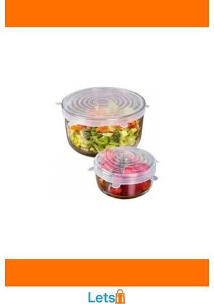 Yenilikçi Silikon Saklama Kapakları 6'lı Taze Tutma Özelliği ile indirimleri