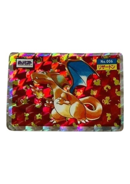 Topsun Prism Holo Charizard Pokemon Kart