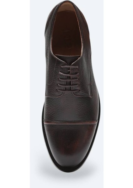 Kahverengi Deri Klasik Ayakkabı