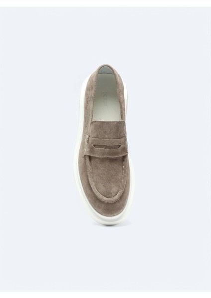Vizon Süet Smart Casual Loafer