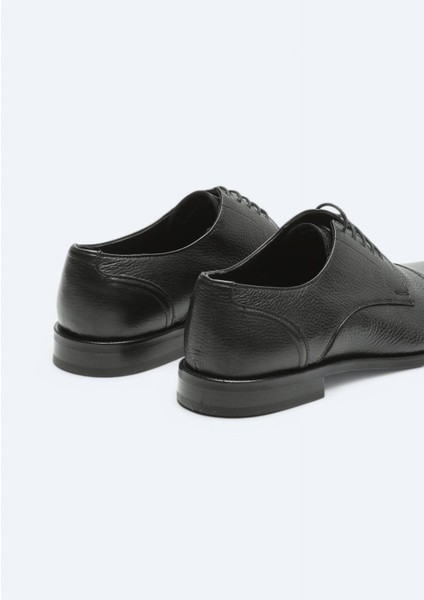 Siyah Deri Klasik Ayakkabı