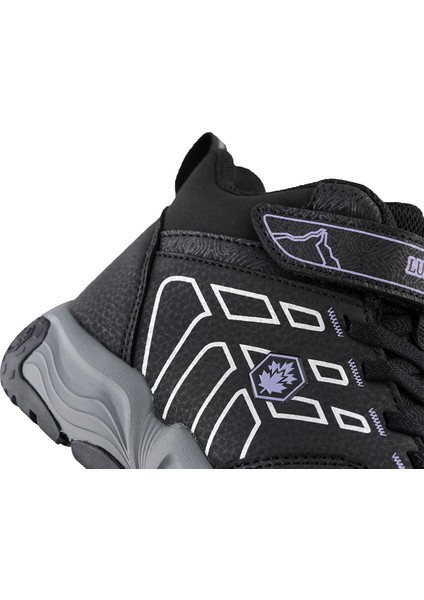 Raptor Hı Siyah-Lila Kız Çocuk Outdoor Bot