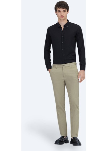 Deve Tüyü Düz Dokuma Regular Fit Casual Pamuk Karışımlı Pantolon fiyatları