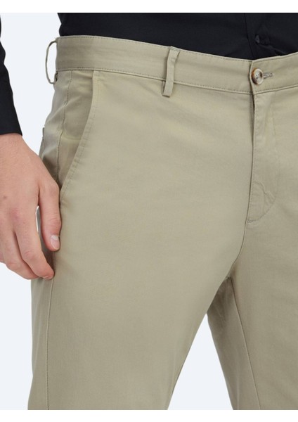 Deve Tüyü Düz Dokuma Regular Fit Casual Pamuk Karışımlı Pantolon fırsatları