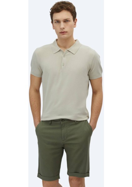 Taş Polo Yaka Düz Örgü Triko