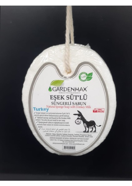 Eşek Sütlü Süngerli Sabun