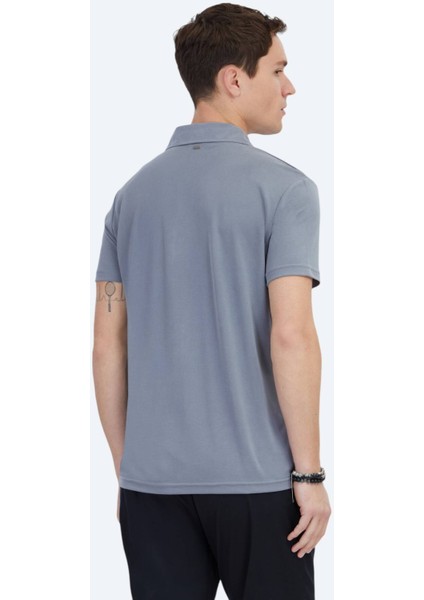 Gri Düz Regular Fit Casual Gömlek