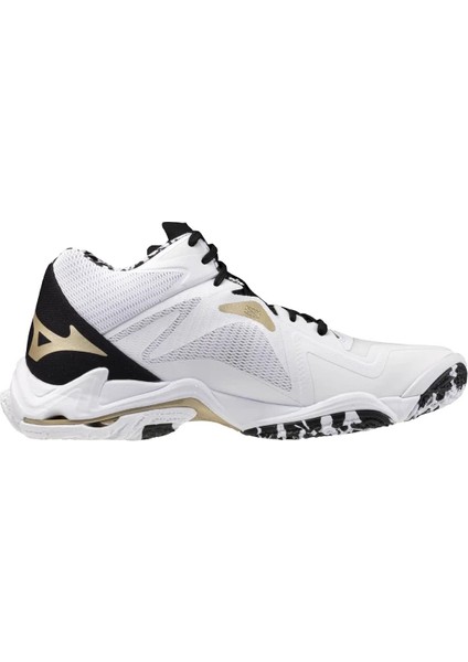 Wave Lightning Z8 Mıd Unisex Voleybol Ayakkabısı Beyaz / Desenli modelleri