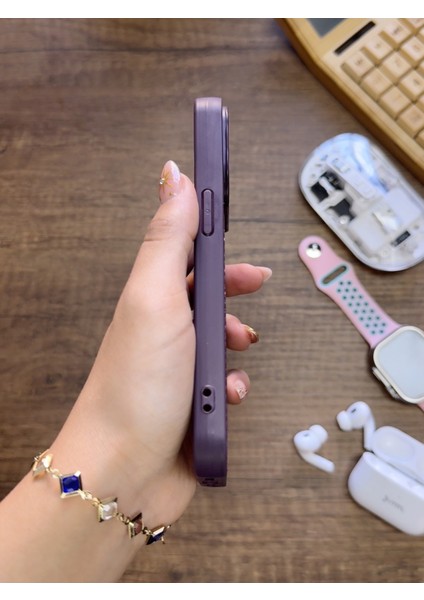 Iphone 16 Pro Uyumlu Premium Deri Dokulu Darbelere Karşı Dayanıklı Nazal Silikon Kılıf fiyatları