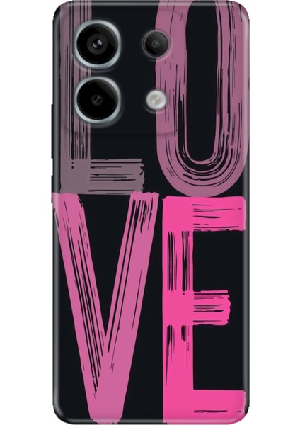 Xiaomi Redmi Note 13 Pro 5g - Poco X6 Kılıf Desenli Baskılı Tpu Rubber Kapak Love2