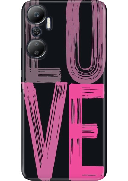 Infinix Hot 20 Kılıf Desenli Baskılı Tpu Rubber Kapak Love2
