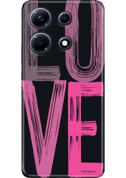 Infinix Note 30 Pro Kılıf Desenli Baskılı Tpu Rubber Kapak Love2