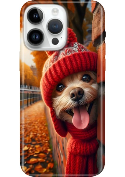 iPhone 15 Pro Max Kılıf Desenli Baskılı Tpu Rubber Kapak Kuçu Kuçu