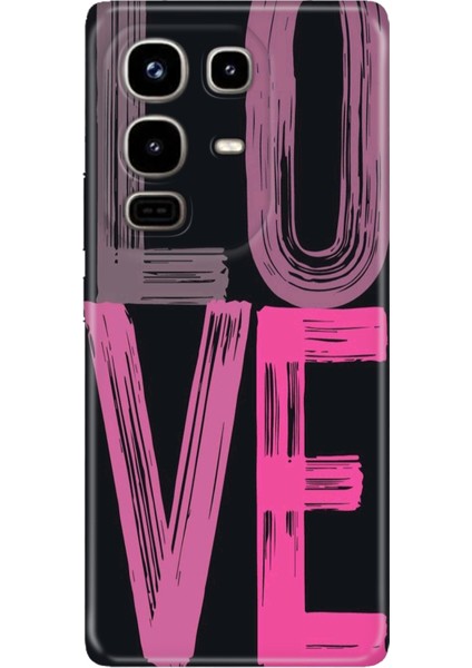 Infinix Note 50 Pro 5g Kılıf Desenli Baskılı Tpu Rubber Kapak Love2