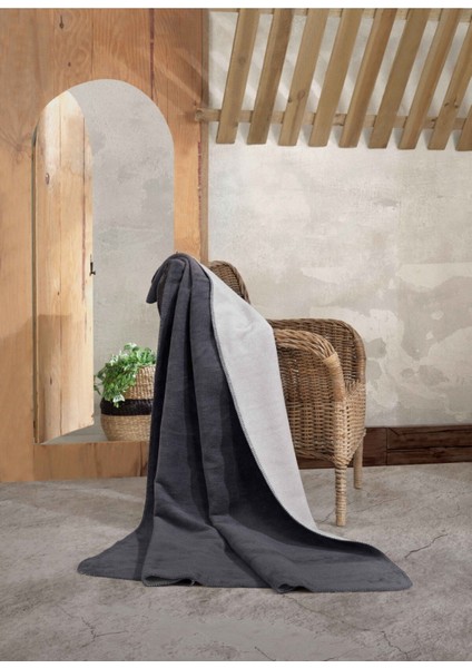 Lüks Peluş Battaniye Tek Kişilik - Kalın Isıtan Battaniye 160X220 cm