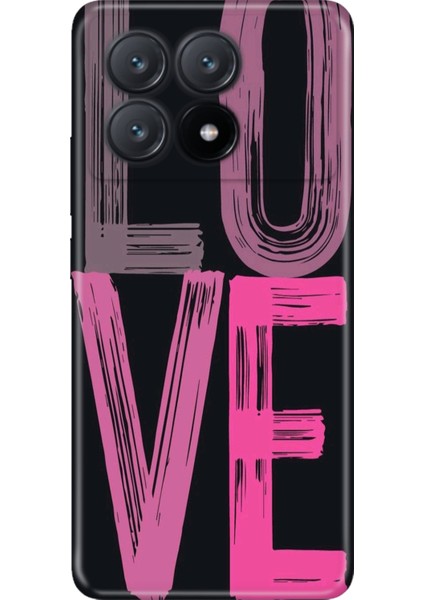 Xiaomi Poco X6 Pro Kılıf Desenli Baskılı Tpu Rubber Kapak Love2