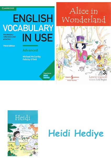 English Vocabulary In Use: Advanced Book With Answers: Vocabulary Reference And Practice + Alice In Wonderland + Heidi