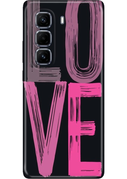 Infinix Hot 50 Pro Plus 5g Kılıf Desenli Baskılı Tpu Rubber Kapak Love2
