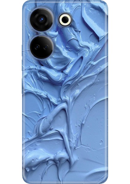 Tecno Camon 20 Pro 4g Kılıf Desenli Baskılı Tpu Rubber Kapak Sanatsal