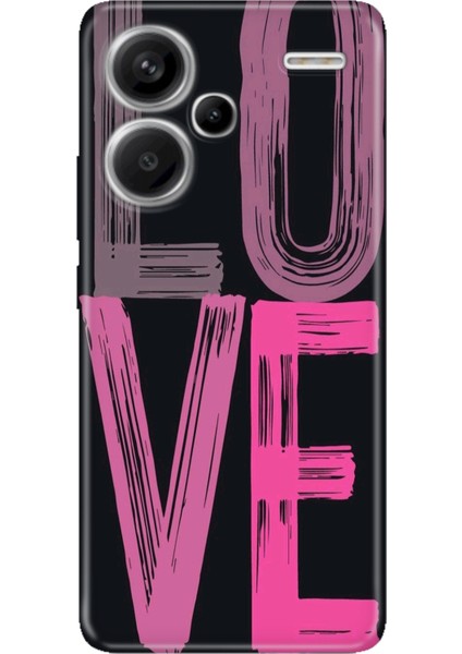 Xiaomi Redmi Note 13 Pro Plus 5g Kılıf Desenli Baskılı Tpu Rubber Kapak Love2