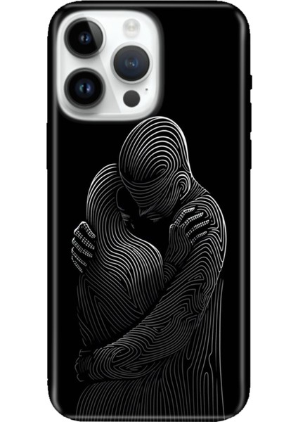 iPhone 15 Pro Max Kılıf Desenli Baskılı Tpu Rubber Kapak Loving