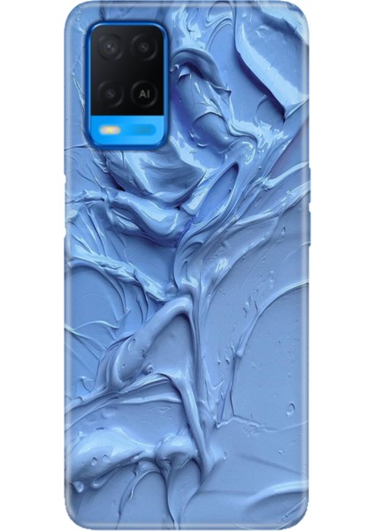 Oppo A54 4g Kılıf Desenli Baskılı Tpu Rubber Kapak Sanatsal