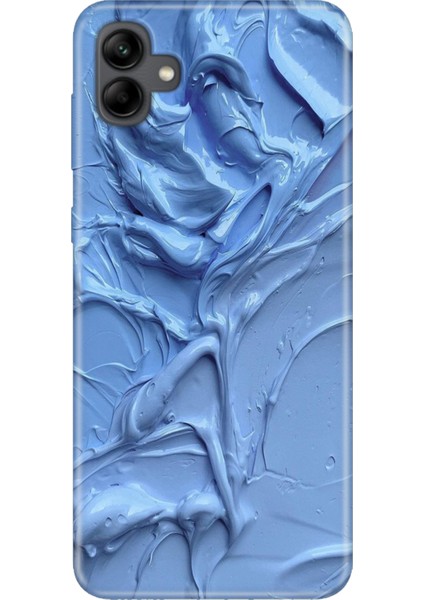 Samsung Galaxy A04E Kılıf Desenli Baskılı Tpu Rubber Kapak Sanatsal