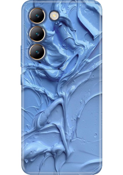Vivo V30 Lite Kılıf Desenli Baskılı Tpu Rubber Kapak Sanatsal