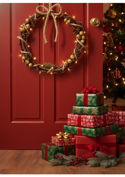 Kapı Süsü Çelenk