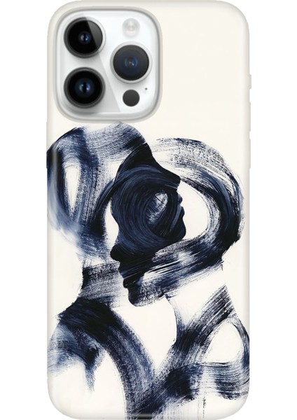 iPhone 15 Pro Max Kılıf Desenli Baskılı Tpu Rubber Kapak Lover