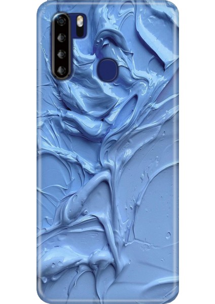 Reeder P13 Blue Max 6.49" Kılıf Desenli Baskılı Tpu Rubber Kapak Sanatsal