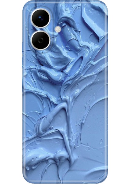 Tecno Spark Go 2 Kılıf Desenli Baskılı Tpu Rubber Kapak Sanatsal