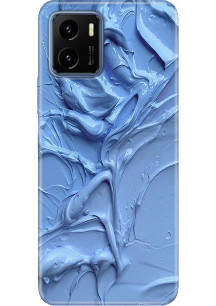 Vivo Y15S Kılıf Desenli Baskılı Tpu Rubber Kapak Sanatsal