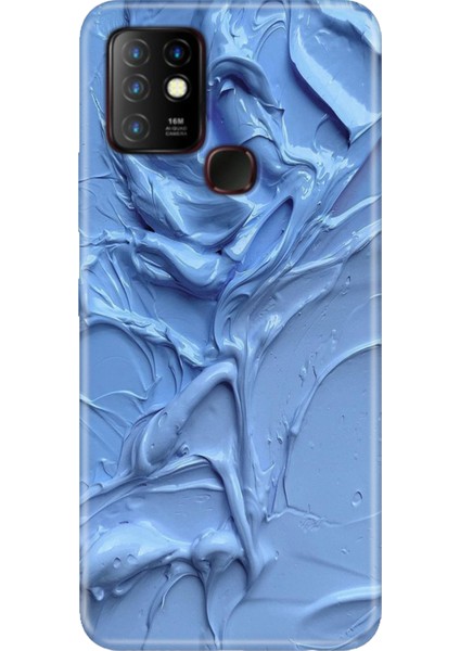 Infinix Hot 10 Kılıf Desenli Baskılı Tpu Rubber Kapak Sanatsal