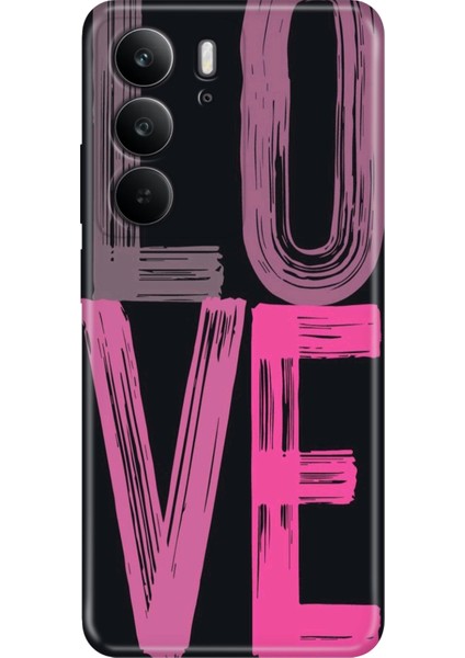 Realme C75 Kılıf Desenli Baskılı Tpu Rubber Kapak Love2