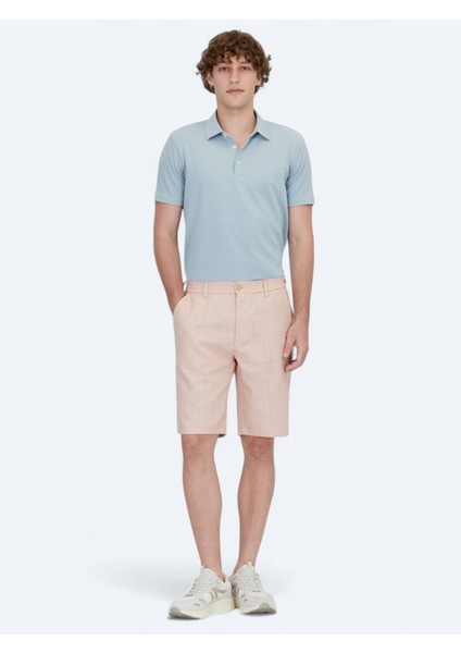 Somon Dokuma Jogging Fit Casual Pamuk Karışımlı Bermuda indirimleri