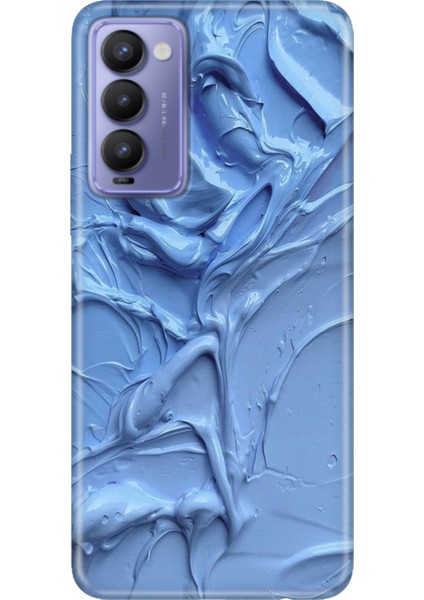 Tecno Camon 18 Kılıf Desenli Baskılı Tpu Rubber Kapak Sanatsal