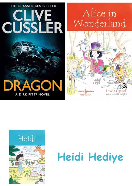 Dragon + Alice In Wonderland + Heidi