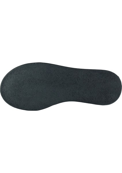 Celyn Siyah Rugan Yuvarlak Burun Tokalı Dolgu Topuklu Günlük Ayakkabı