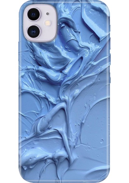 iPhone 11 Kılıf Desenli Baskılı Tpu Rubber Kapak Sanatsal