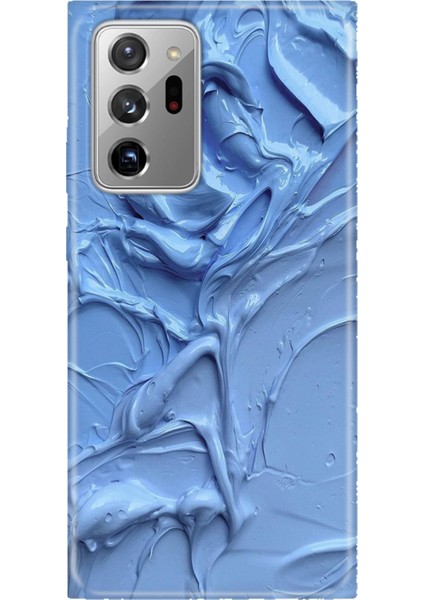 Samsung Galaxy Note 20 Ultra Kılıf Desenli Baskılı Tpu Rubber Kapak Sanatsal
