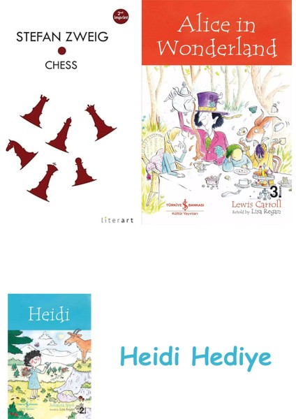 Chess + Alice In Wonderland + Heidi