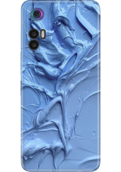 Tcl 30 - 30 Plus Kılıf Desenli Baskılı Tpu Rubber Kapak Sanatsal