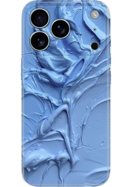 iPhone 17 Pro Kılıf Desenli Baskılı Tpu Rubber Kapak Sanatsal