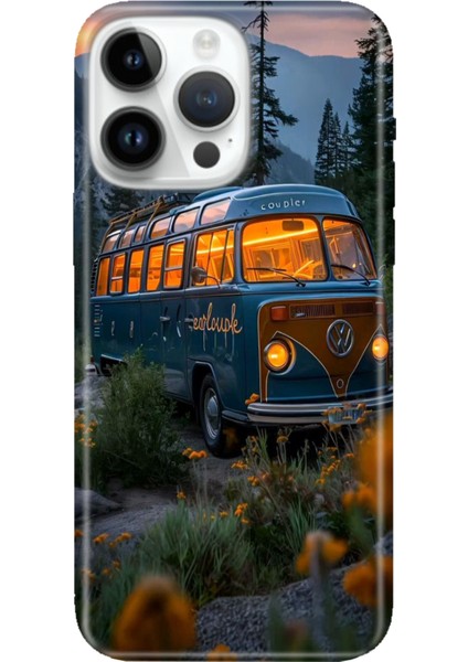 iPhone 15 Pro Max Kılıf Desenli Baskılı Tpu Rubber Kapak Yalnızlık Istiyorum