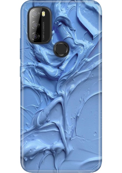 Reeder P13 Blue Max 2021 128 GB Kılıf Desenli Baskılı Tpu Rubber Kapak Sanatsal